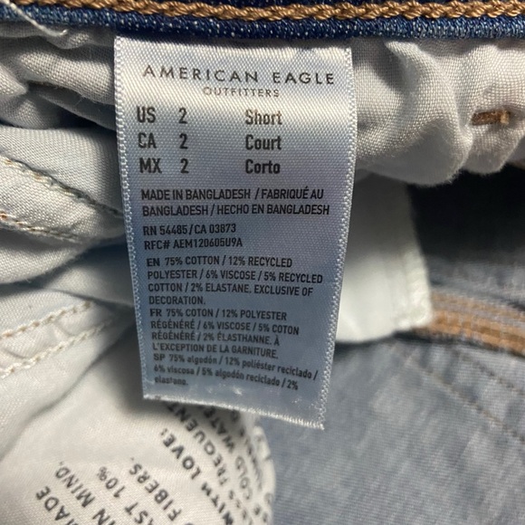 American Eagle Kick Boot Next Level Stretch Jeans Blue - Picture 14 of 15